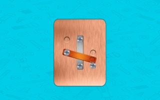 Nut & Bolt Steel Screw Puzzle